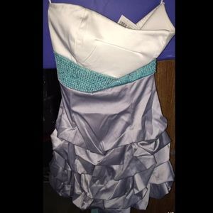 Ruby Rox Short formal strapless dress size 3